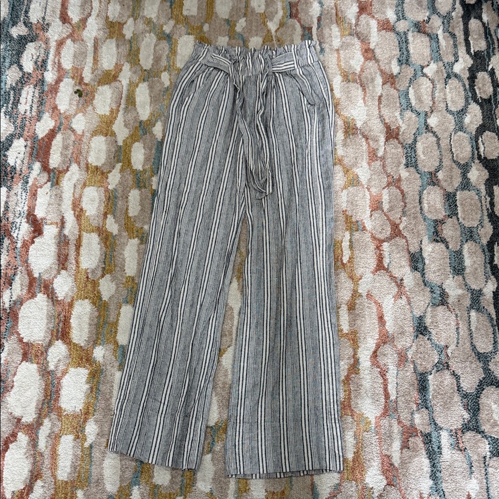SO Gray Striped Women's Pants